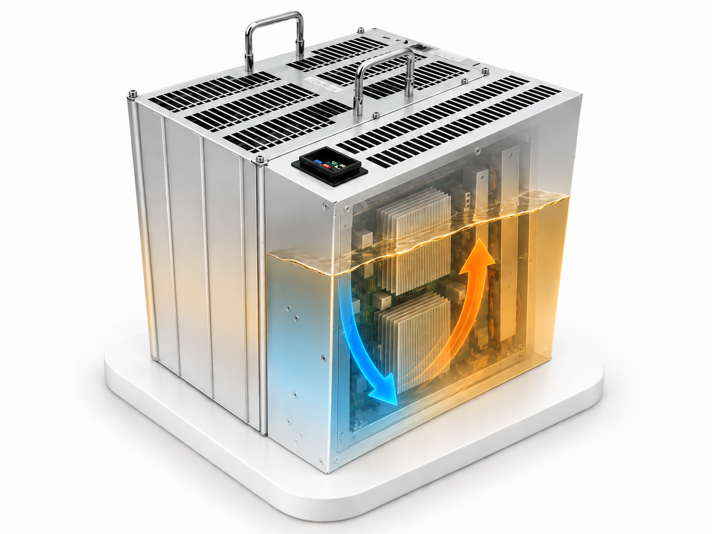 S21 Immersion-based cooling concept illustration