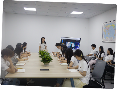 Focused and collaborative team meetings.